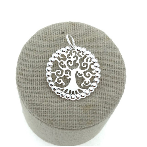 COL101 Colgante Arbol de la Vida Plata 925