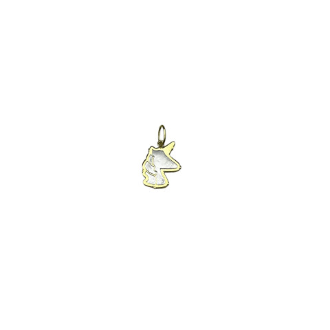Colgante Unicornio Oro 18 k 