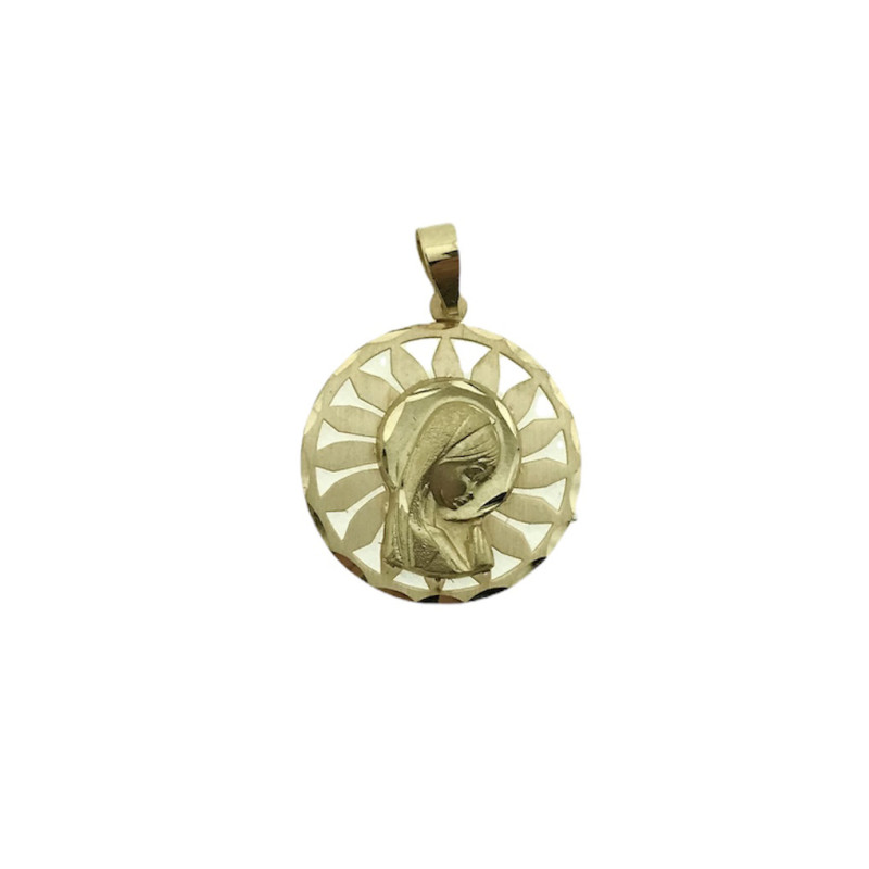Virgen Niña calada Oro 18K