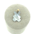 Colgante Nacar Oso Calado Oro 18K