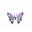 Broche Mariposa Circonitas y Plata 925