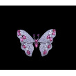 Broche Mariposa Circonitas y Plata 925