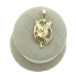 Colgante paloma Oro 18k