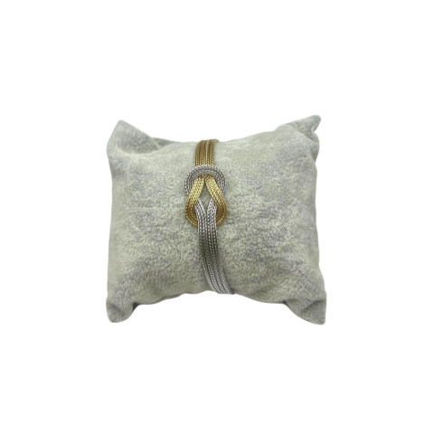 Pulsera Plata 925 bicolor