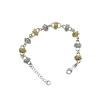 Pulsera Plata 925 bicolor 