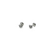 Pendientes Oso Panda Plata 925 