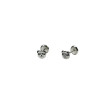 Pendientes Oso Panda Plata 925 