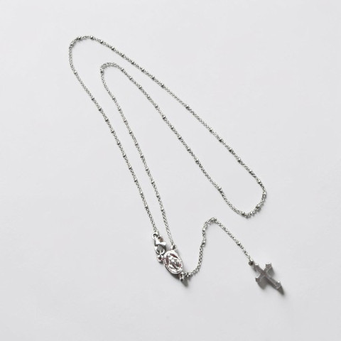 Rosartio Plata 1ªLey 925mm