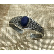 Brazalete Lapislazulli y Plata 1ªLey 925mm