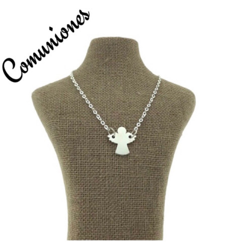 Gargantilla Angelito plata 925 