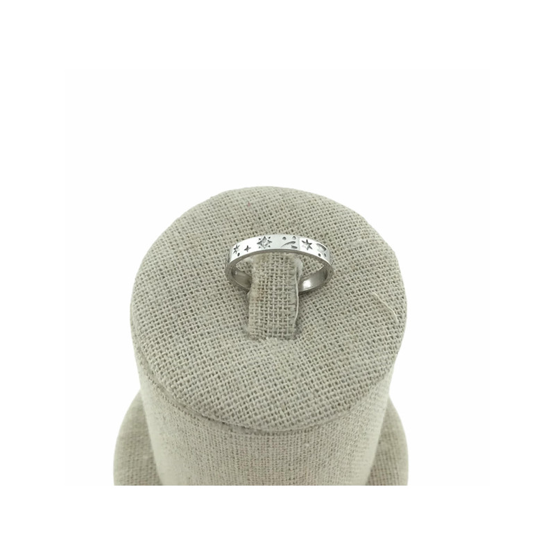 Sortija Astral circonita Plata 1ªLey 925mm 