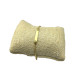 Esclava Barbada chapa Oro 18 k 