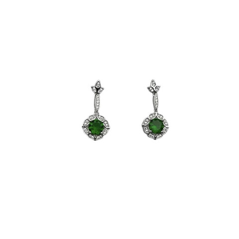 Pendientes circonitas y Plata 925 