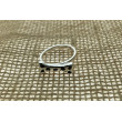 Sortija hueso lunares negros plata 925 