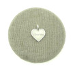 Corazón personalizado  Plata 925mm