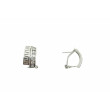 Pendiente omega circonitas y Plata 1ªLey 925mm