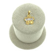 Colgante Mama Flor Oro 18K