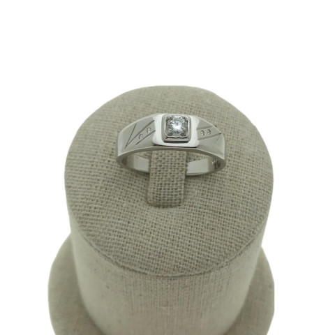 Solitario plata 925 circonitas 