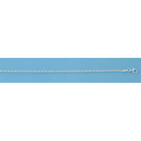 CI-160 cadena rolo 40cm Plata 1ªLey 925mm