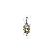 Colgante citrino circonitas y Plata 925 