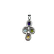 Colgante plata 925 y circonita 