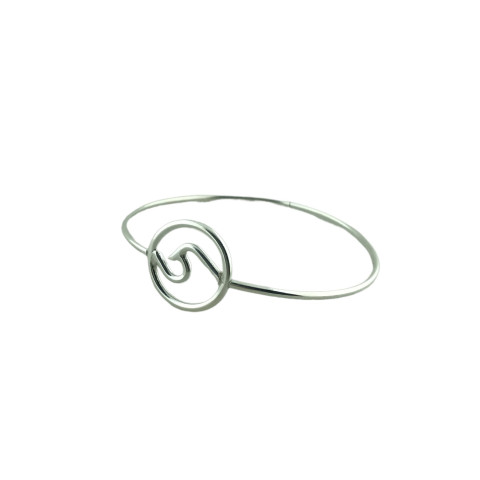 Brazalete Ola plata 925 