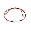 Pulsera infinito plata 925 hilo 