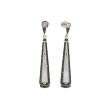 Pendiente marquesitas nácar y plata 925 