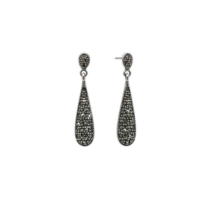 Pendientes marquesitas y plata 925 